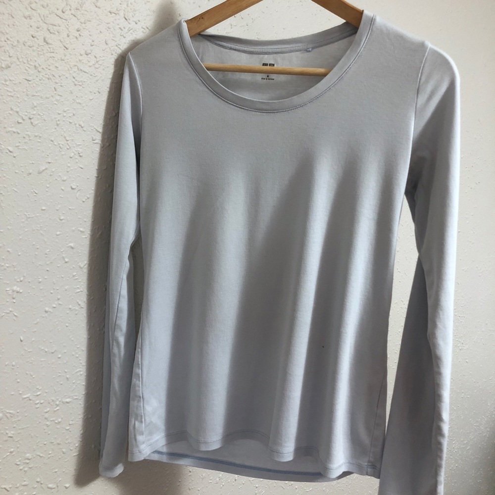 UNIQLO Light Blue Long Sleeve
